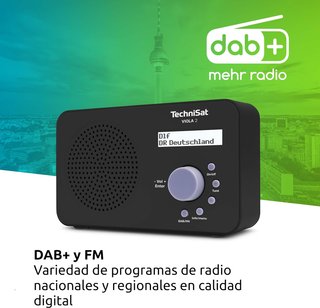 TechniSat radio digital portátil dab+ fm [2771]