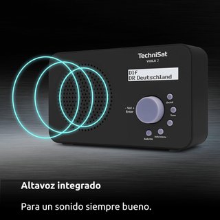 TechniSat radio digital portátil dab+ fm [2771]