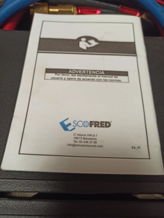 Manómetro Digital aire acondicionado.