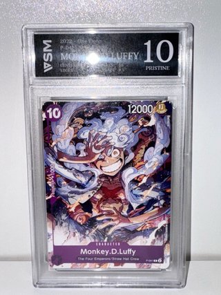 Monkey.D.Luffy P-041 Carta One Piece gradata 10