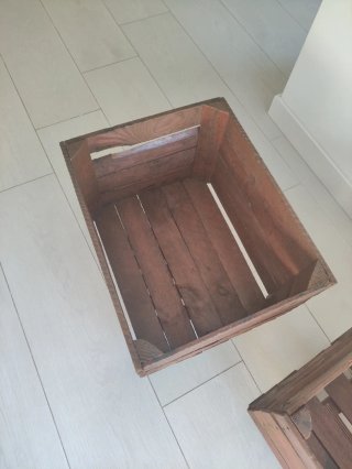 Cajas de madera antiguas para decoración rustica