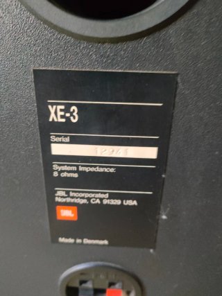 Altavoces JBL XE3