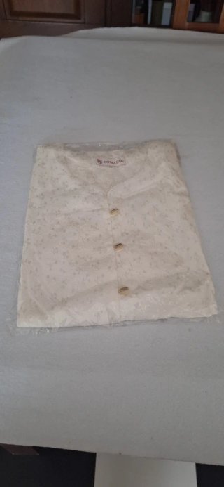 Blusa DONG LONG blanca talla XXL