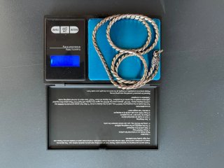 Cadena Plata Ley 925 56.6gr 57cm