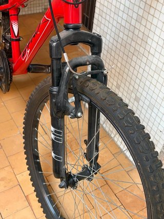 Bicicleta Junior B-PRO 24 Roja