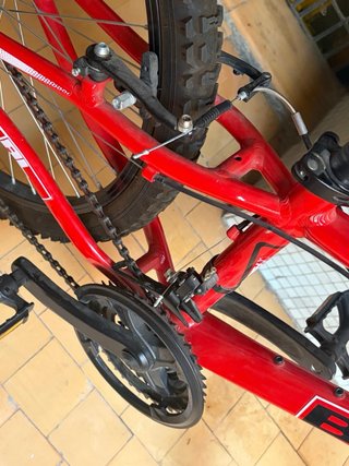 Bicicleta Junior B-PRO 24 Roja