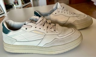 Zapatillas Pompeii Brand Blancas y Verdes