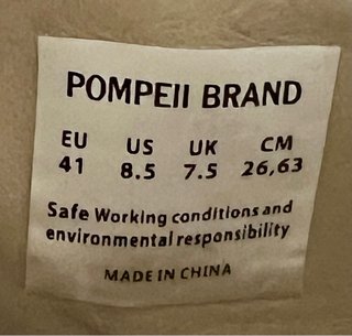 Zapatillas Pompeii Brand Blancas y Verdes