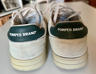 Zapatillas Pompeii Brand Blancas y Verdes