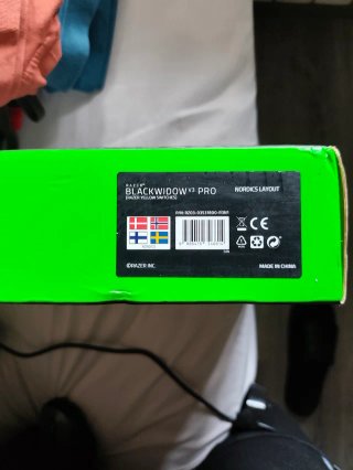 Razer BlackWidow V3 Pro Teclado Mecánico - Nordic