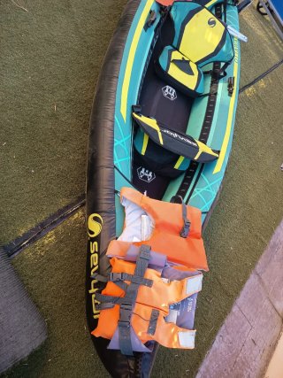 Kayak hinchable Sevylor Ottawa 2-3 plazas