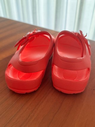 Chanclas rosas niña playa T.25/26