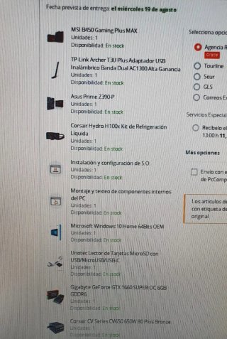 PC Gaming i7 9700k GTX 1660 Super