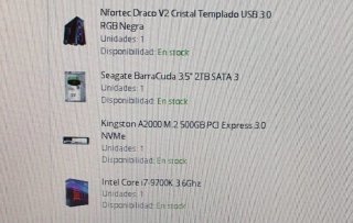 PC Gaming i7 9700k GTX 1660 Super