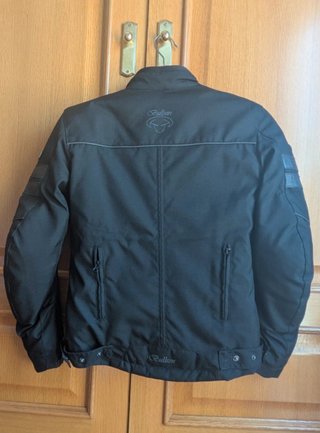 Chaqueta de moto Bullson negra