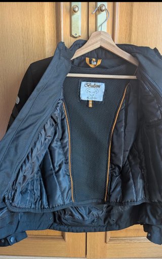 Chaqueta de moto Bullson negra