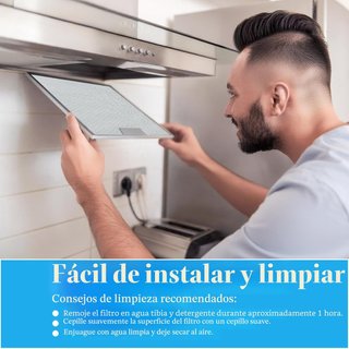 Filtro in alluminio a 5 strati per cappa da cucina
