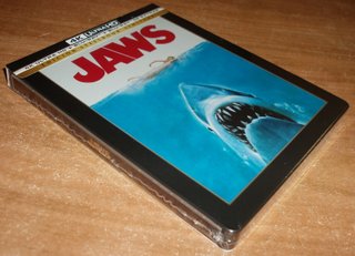 Tiburon 4K UHD+Blu-Ray+BD Extras Steelbook Nuevo