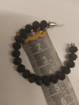 Pendientes Aro Negros