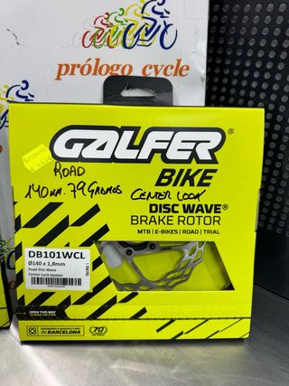 Discos Galfer Center Lock 140 y 160mm