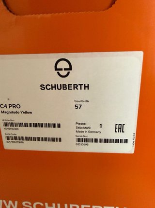 Casco Schuberth C4 Pro Talla M