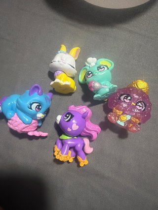 Lote 5 Figuras Cherry Pets