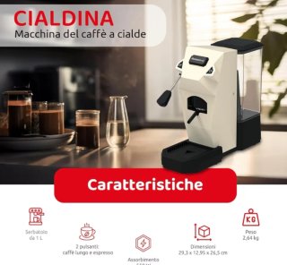 Cafetera Melchioni Family Cialdina