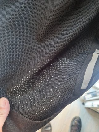 Chaqueta Moto SEVENTY Negra y Flúor Verano