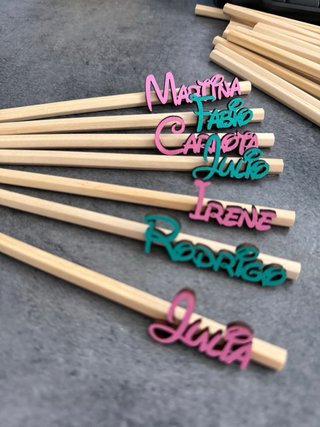 Lápices personalizados nombres