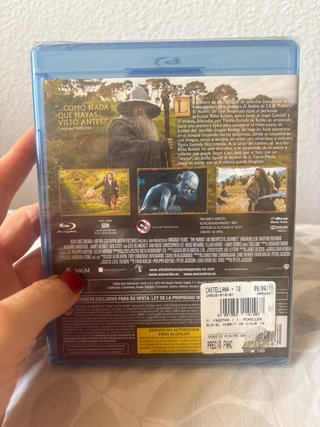 El Hobbit: Un Viaje Inesperado Blu-ray