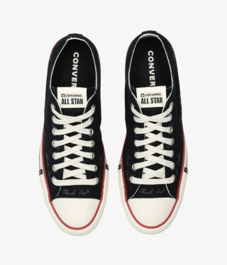 Converse CTAS OX Negro/Rojo 11 UK