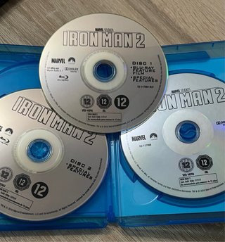 Blu-ray + DVD Iron Man 2 Marvel Studios