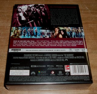The Warriors Coleccionista 4K+Album+Poster Nuevo