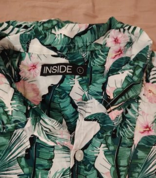Camisa Tropical Hawaiana