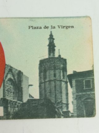 Cromo antiguo Paquito Valencia C.F temporada 63/64