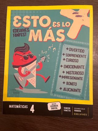 Libros matemáticas 4 de primaria 1 2 y 3 trimestre