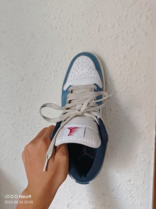 Nike Air jordan 1 Low Azul Blanco