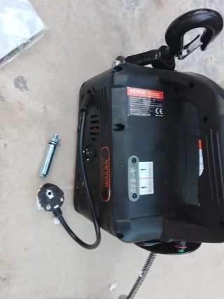 Polipasto Eléctrico con Gancho y Cuerda