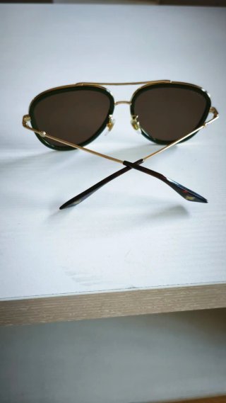 Gafas de sol Gucci mujer aviador doradas