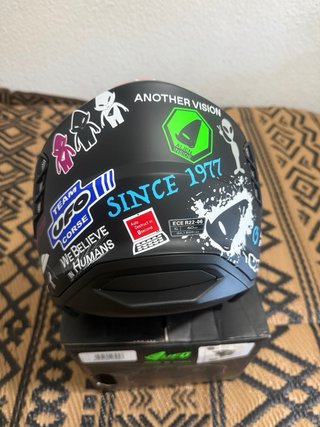 Casco UFO Plast Negro Talla XL