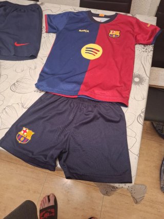 Set sportivo FC Barcelona per bambini