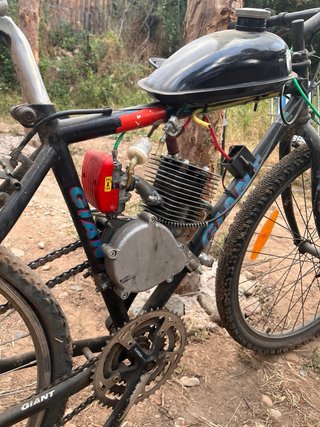 Bicimoto con motor PRECIO NEGOCIABLE
