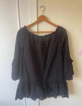 Vestido Pedro del Hierro Negro Talla L