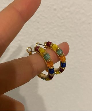 Pendientes Aro Multicolor