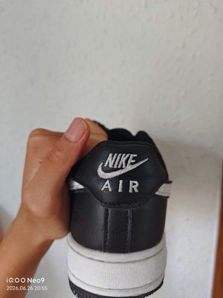 Nike Air Force 1 Negras y Blancas