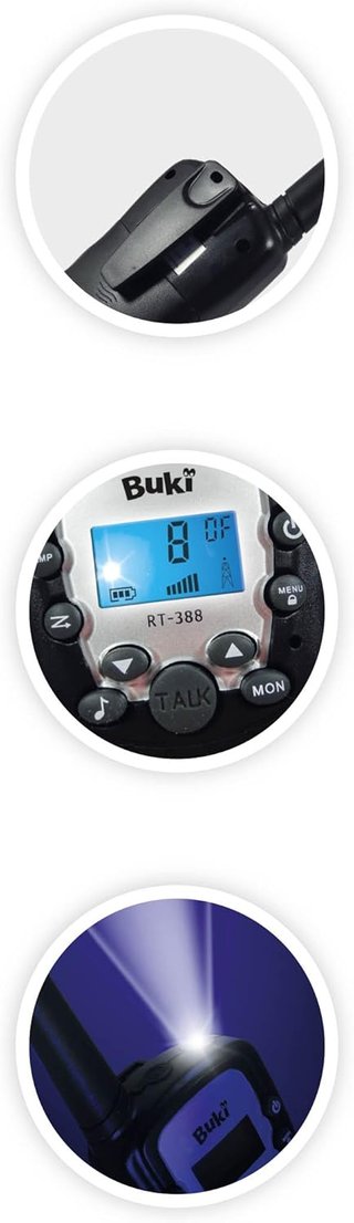 Buki France walkie talkie 8 canales