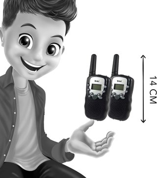 Buki France walkie talkie 8 canales