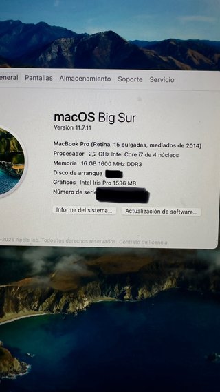 MacBook Pro 15.4" Retina (Mid 2014) - i7 / 16GB