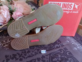 Sandalias Pikolinos Talla 37 Blancas