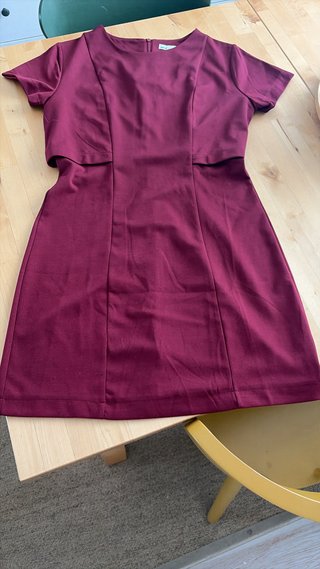 Vestido color vino